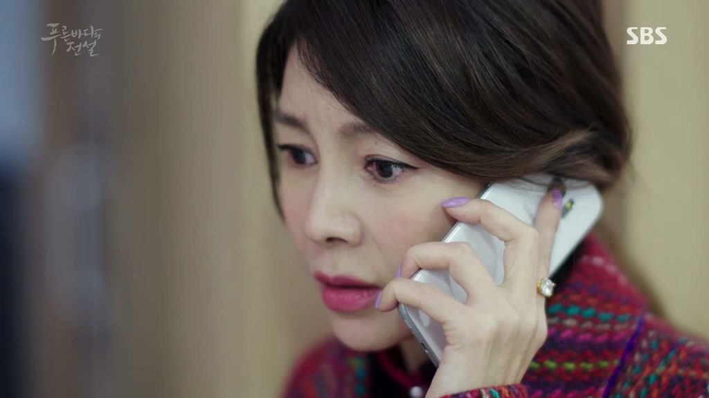 She thinks and answers deeply