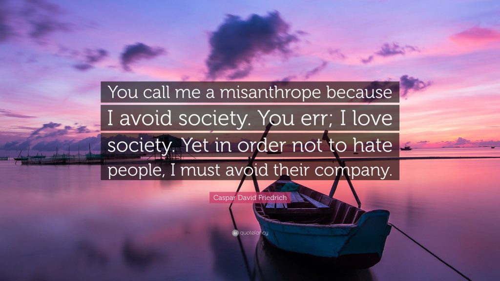 Signs You Are a People-Hating Misanthrope